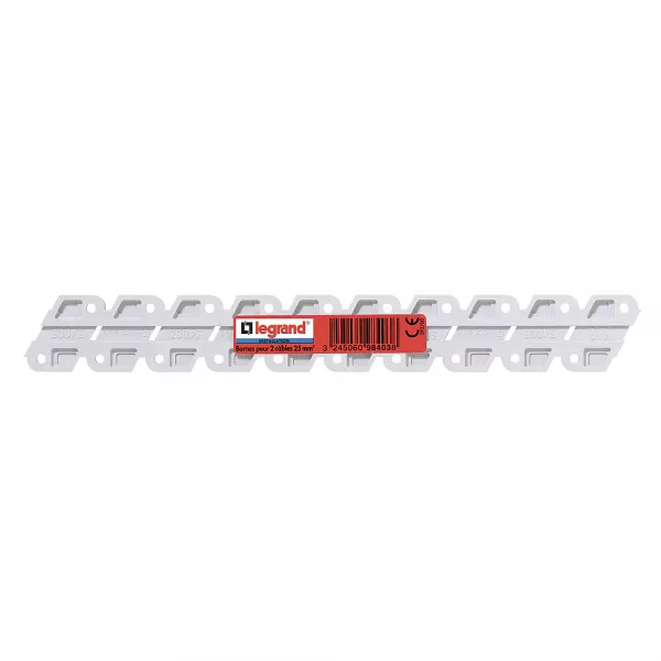 legrand-borne de raccordement pour coffrets de d�rivation - 2x25 mm� - 10 bornes (098403)