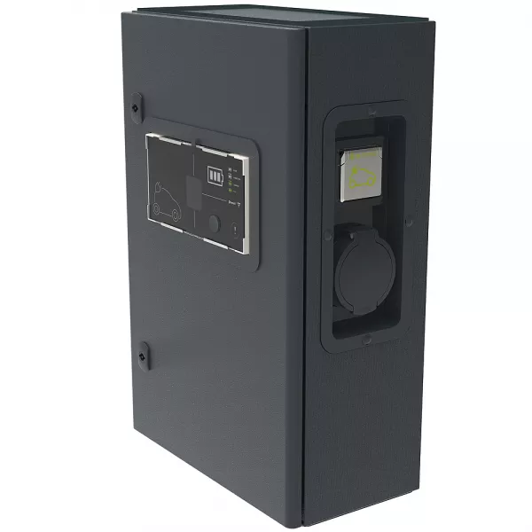 legrand-borne monophas�e m�tal green\'up premium - modes 2 et 3 - 3,7/4,6kw - 1 port (059010)