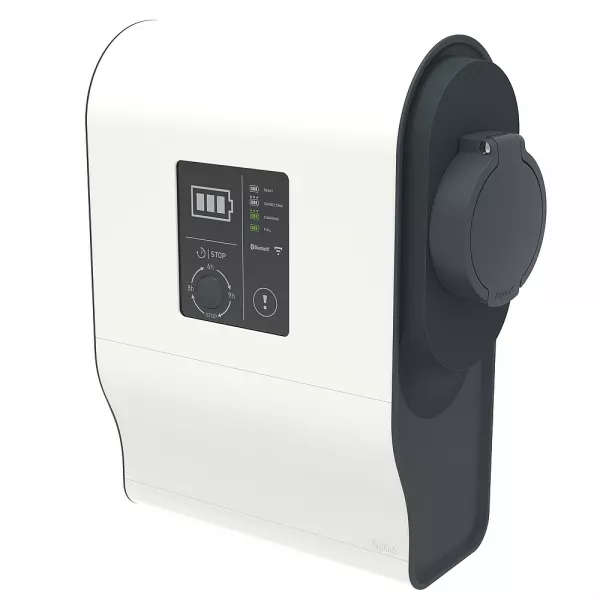 legrand-borne monophas�e plastique green\'up premium - mode 3 - 7,4kw - 1 port (059001)
