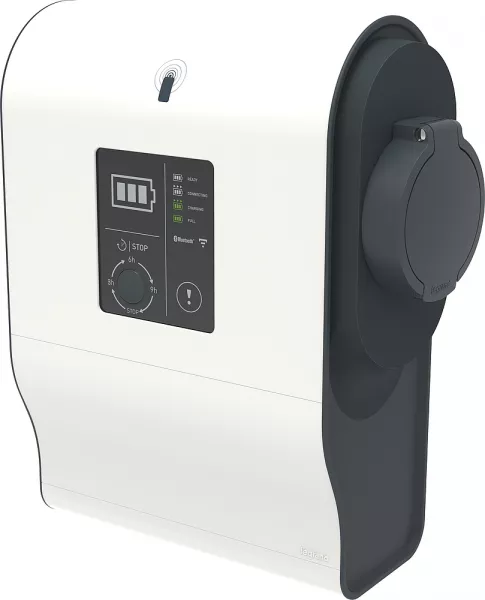 legrand-borne ve triphas�e green\'up premium avec lecteur rfid 22kw mode 3 plastique (059007)