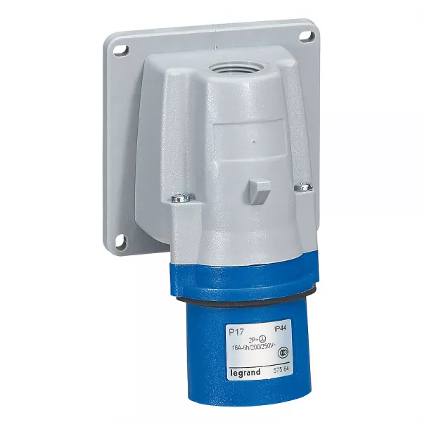 legrand-bouchon obturateur fiche et fiche inclin�e hypra et p17 caoutchouc ip44 2p+t 16a (052125)