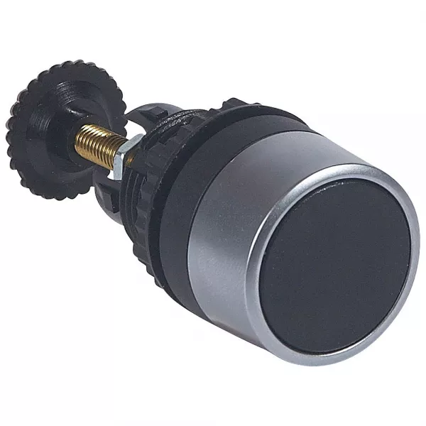 legrand-bouton � armement m�canique ( bam ) non lumineux ip65 osmoz composable - noir (023866)