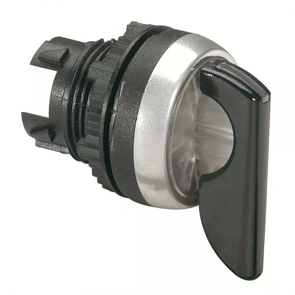 legrand-bouton tournant lum � levier noir ip69 osmoz composable 2 positions fixes 45� (024060)