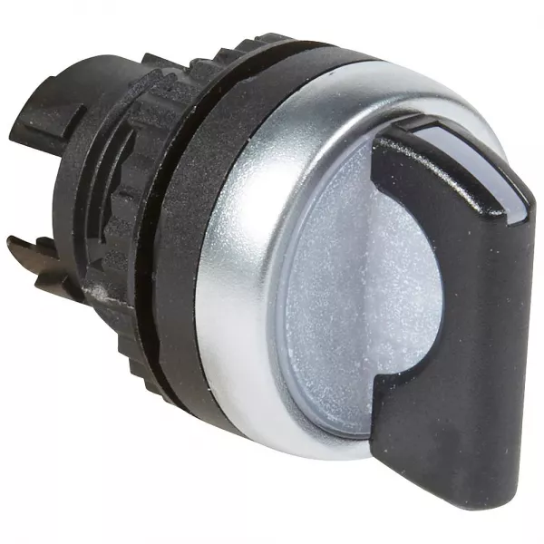legrand-bouton tournant lum manette noire ip69 osmoz composable - 2 positions fixes 90� (024043)