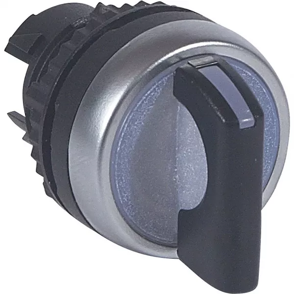legrand-bouton tournant lum manette noire ip69 osmoz composable - 3 positions fixes 45� (024053)