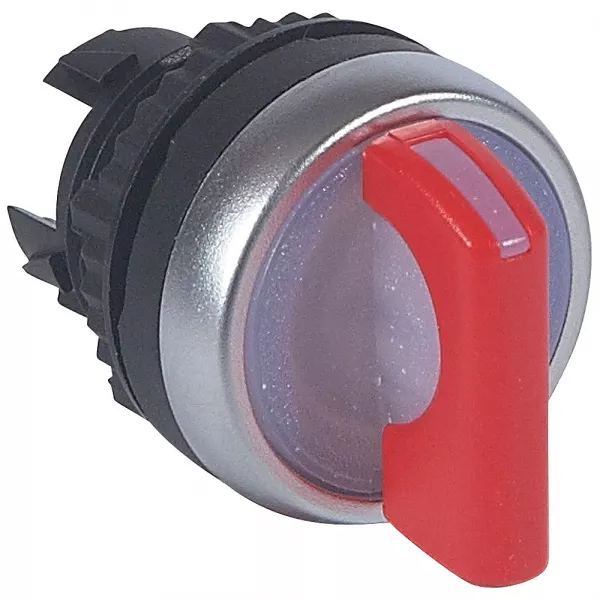 legrand-bouton tournant lum manette rouge ip69 osmoz composable - 2 positions fixes 45� (024031)