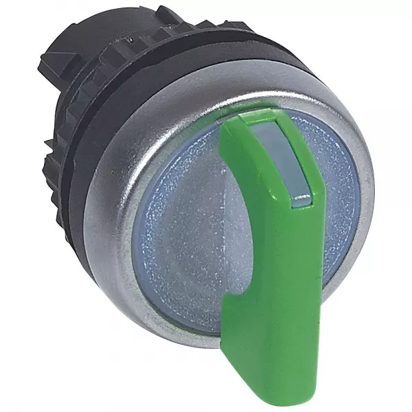 legrand-bouton tournant lum manette verte ip69 osmoz composable - 2 positions fixes 90� (024042)