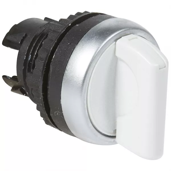 legrand-bouton tournant non lum � manette grise ip69 osmoz compo 3 positions fixes 45� (023924)