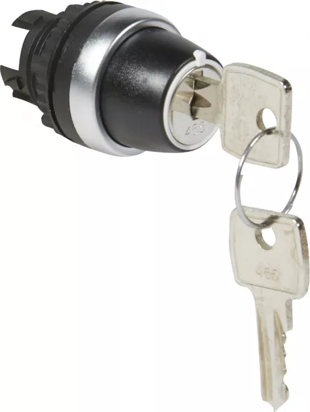 legrand-bouton tournant non lum cl� n�455 ip69 osmoz composable - 2 positions 45� (023950)