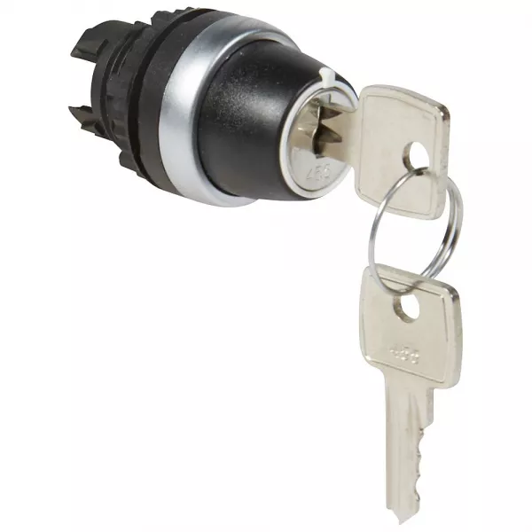 legrand-bouton tournant non lum cl� n�455 ip69 osmoz composable - 3 positions fixes 45� (023960)
