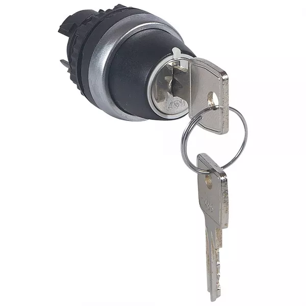 legrand-bouton tournant non lum cl� n�455 ip69 osmoz composable - 3 positions fixes 90� (023964)