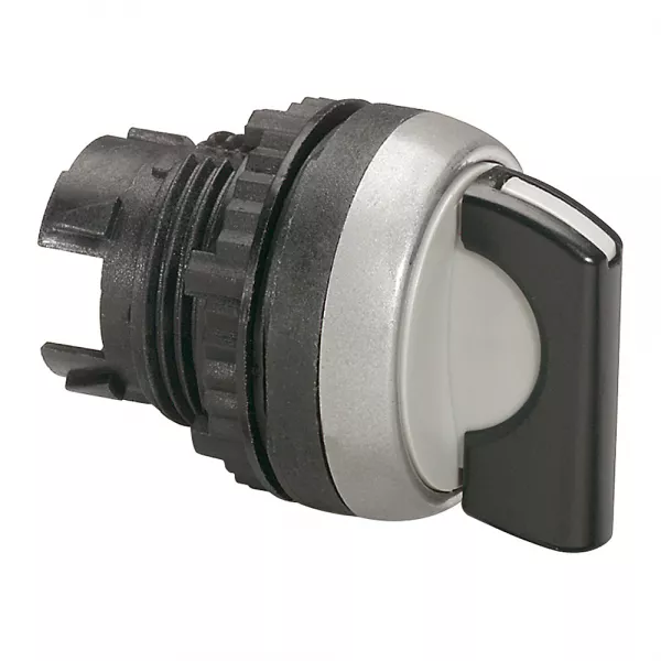 legrand-bouton tournant non lum manette noire ip69 osmoz compo 2 positions rappel 45� (023909)