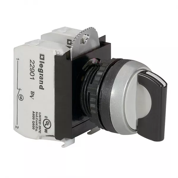 legrand-bouton tournant non lumineux � manette ip69 osmoz complet - 3 positions fixes (023731)