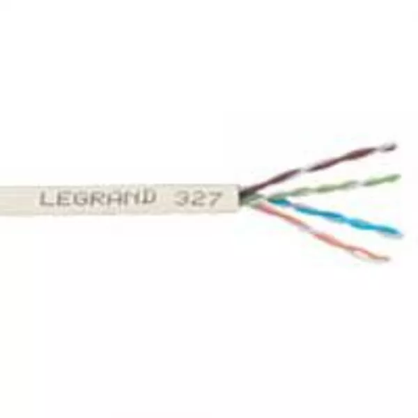 legrand-c�ble pour r�seaux locaux lcs� cat�gorie5e f/utp 4 paires torsad�es - 305m (032752)