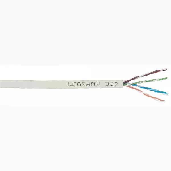 legrand-c�ble r�seaux locaux lcs� cat�gorie5e u/utp 4 paires torsad�es 100ohms long.500m (032853)