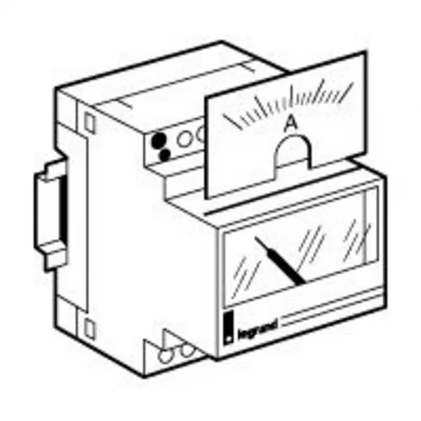 legrand-cadran de mesure analogique pour amp�rem�tre r�f�rence 004600 - 0a � 100a (004613)