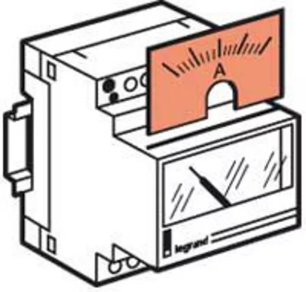 legrand-cadran de mesure analogique pour amp�rem�tre r�f�rence 004600 - 0a � 250a (004616)