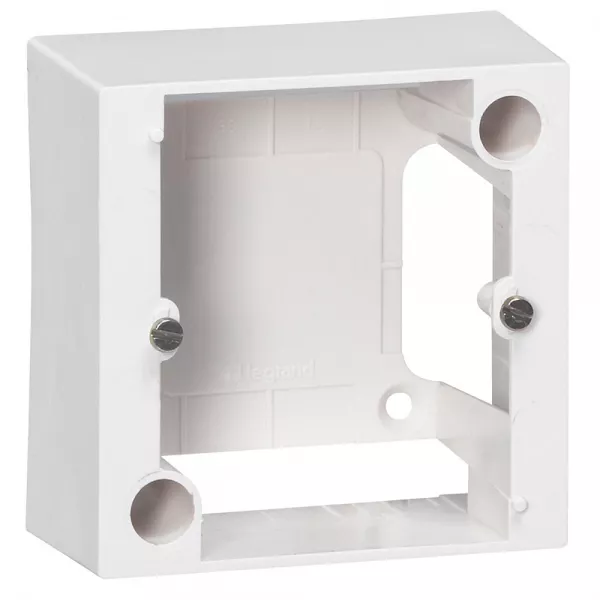 legrand-cadre 1 poste pour pose en saillie prise 20a - 82x82x40mm (096932)