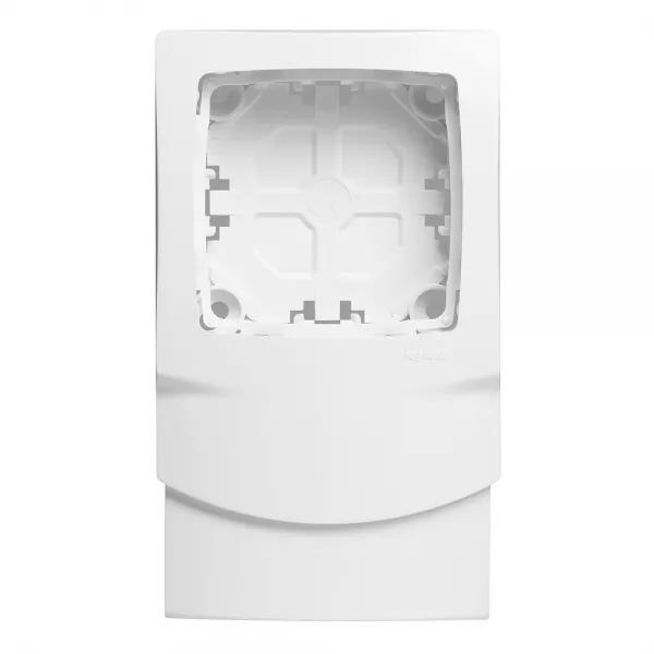 legrand-cadre appareillage saillie 1 poste pose long moulures dlplus �p. 12,5mm - blanc (031404)