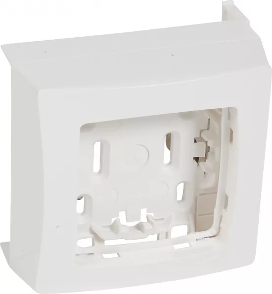 legrand-cadre appareillage saillie 1 poste pour moulure dlplus �paisseur 16mm - blanc (031407)