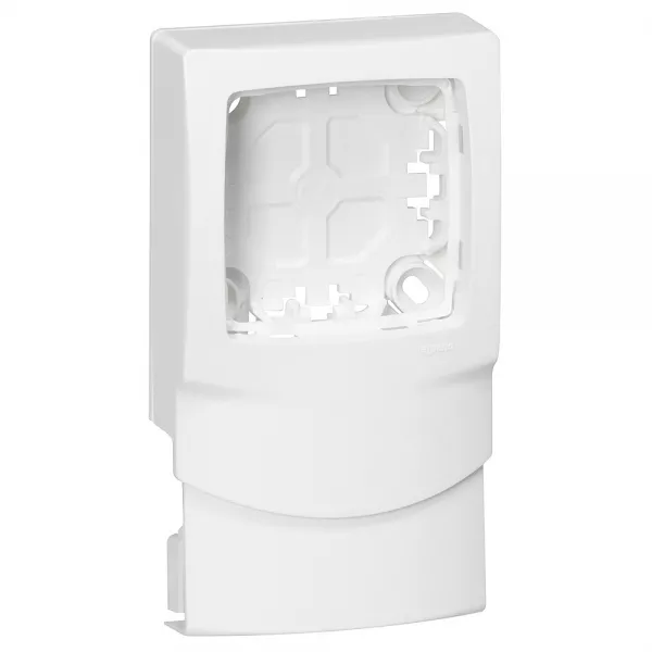 legrand-cadre appareillage saillie 1 poste pour moulures dlplus �paisseur 16mm -blanc (031456)