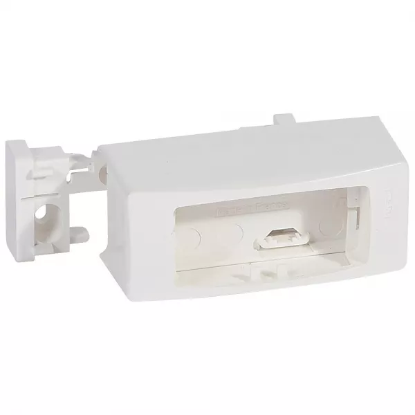legrand-cadre app.saillie 1 poste �troit - pose sur moulure dlplus 20/32x12,5 - blanc (031457)
