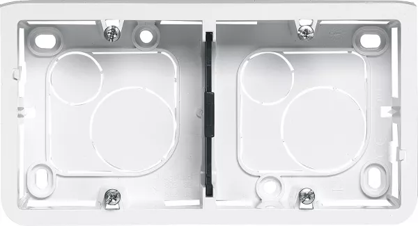 legrand-cadre mosaic - 4 modules montage horizontal - profondeur 40mm (090592)