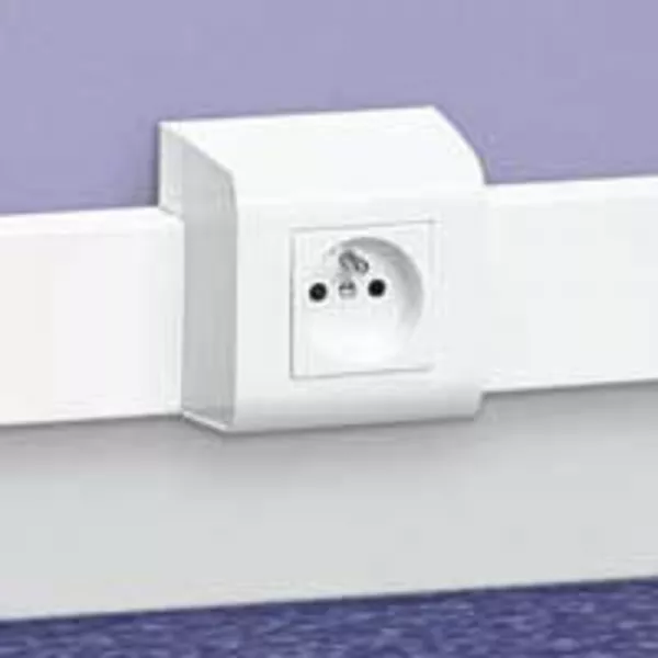 legrand-cadre mosaic 2 modules pour pose le long des moulures-surplinthes dlplus (030377)