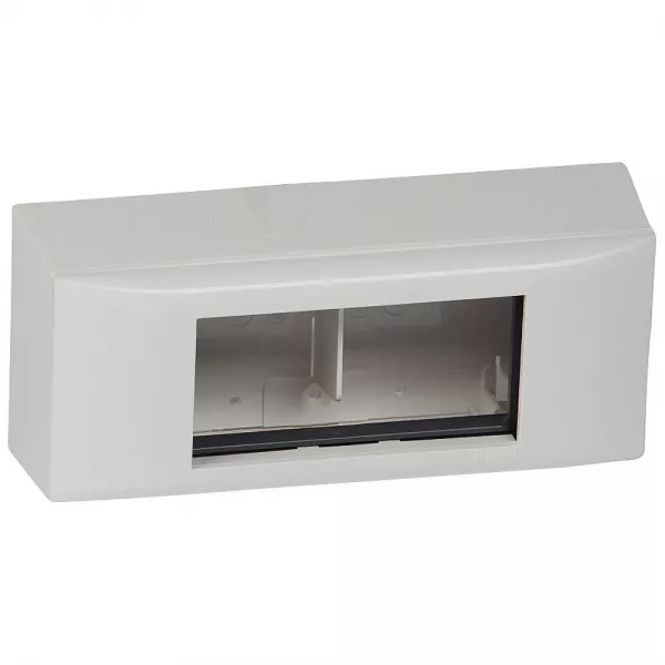 legrand-cadre mosaic 4 modules pour toutes moulures dlplus - blanc (031613)