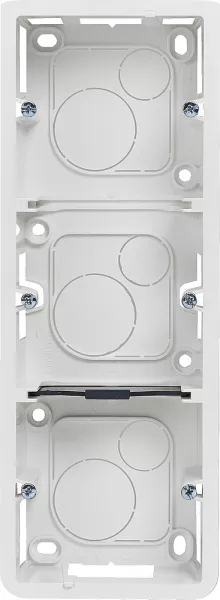 legrand-cadre mosaic pour 3 x 2 modules montage vertical - profondeur 40mm (080283)