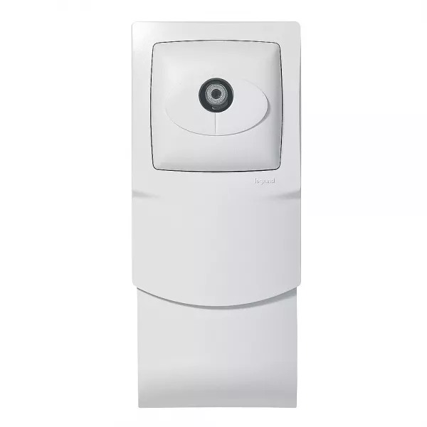 legrand-cadre saillie 1 poste avec prise sat pour plinthe (298925)