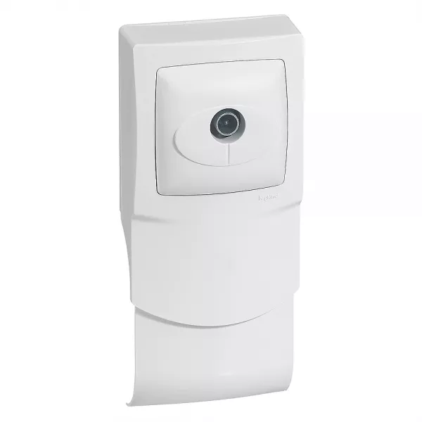 legrand-cadre saillie 1 poste avec prise t�l�vision pour plinthe (298924)