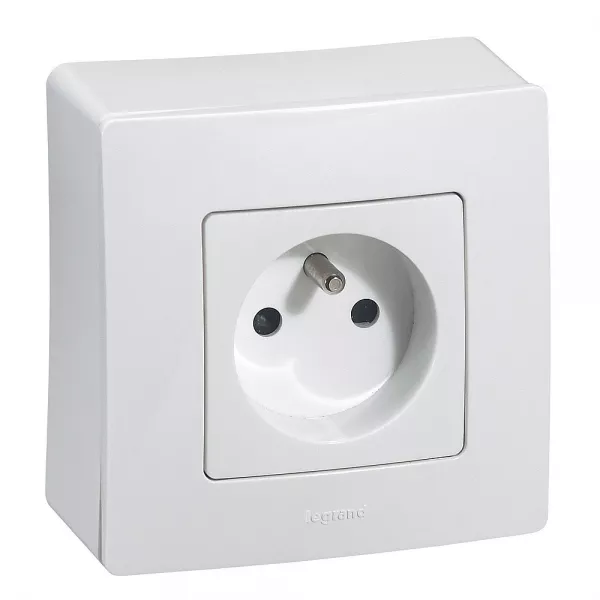 legrand-cadre saillie 1 poste nilo� - finition pur (664798)
