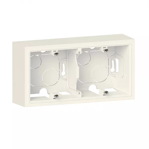 legrand-cadre saillie 2 postes dooxie finition blanc (600042)