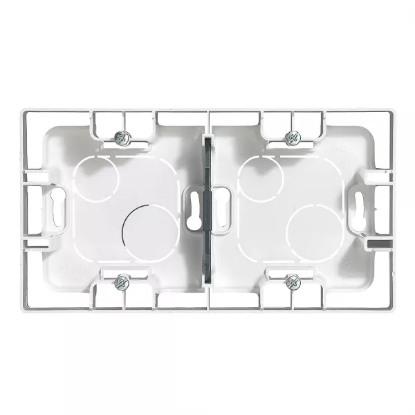 legrand-cadre saillie 2 postes nilo� - finition pur (664799)