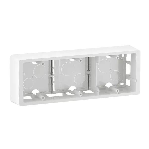 legrand-cadre saillie c�liane 3 postes - livr� avec vis - blanc (cb0233)