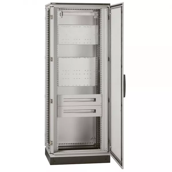 legrand-cadre support plastrons fixe armoire altis l.800mm -h.plastronnable 1900mm (047482)