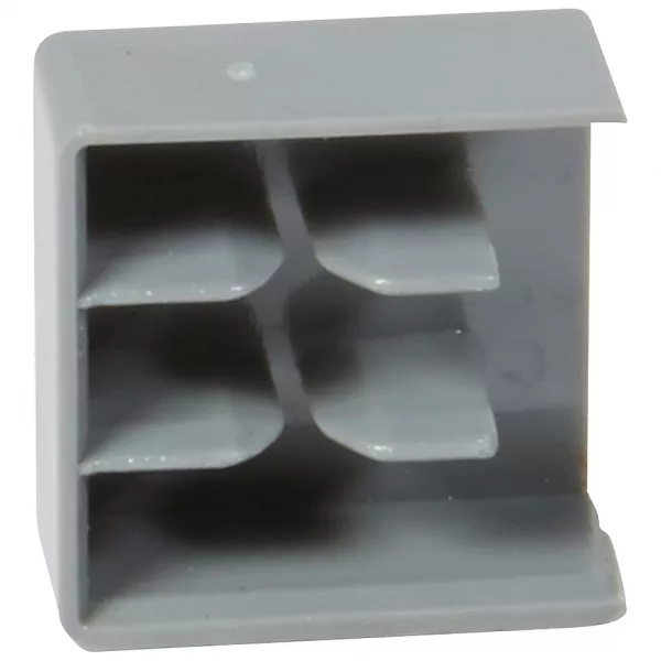 legrand-capot d\'extr�mit�s pour peignes hx� traditionnel 2p long.56 mod et peigne 3p (404990)