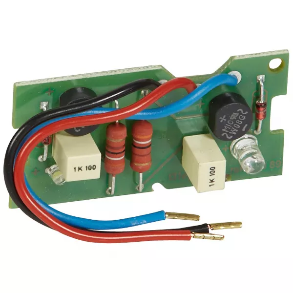 legrand-carte de signalisation �quip�e de 2 voyants led blanc et rouge (038010)