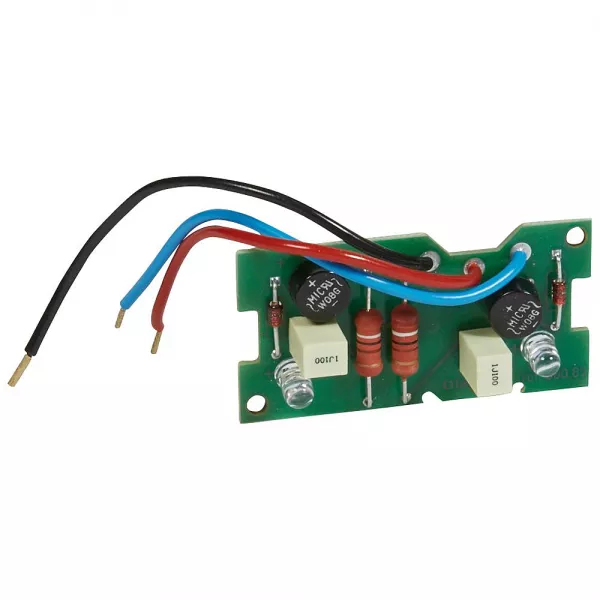 legrand-carte de signalisation �quip�e de 2 voyants led rouge et vert (038089)
