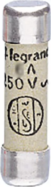 legrand-cartouche cylindrique domestique 6,3x23mm sans voyant - 4a (010304)