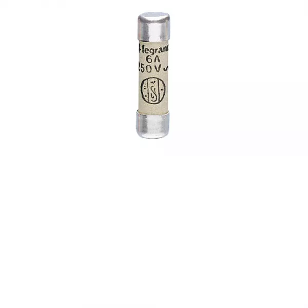 legrand-cartouche cylindrique domestique 6,3x23mm sans voyant - 6a (010306)