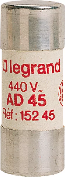 legrand-cartouche enedis cylindrique ad 45 - 22x58mm (015245)