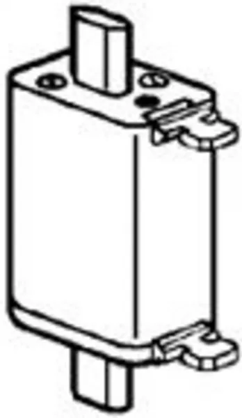 legrand-cartouche industrielle � couteau typeam - taille 2 - avec voyant - 250a (017565)