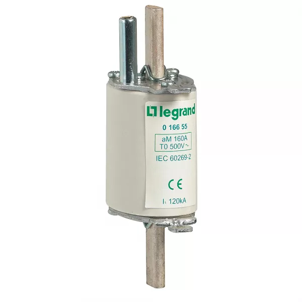 legrand-cartouche industrielle � couteau typeam taille 0 - avec percuteur - 160a (016655)