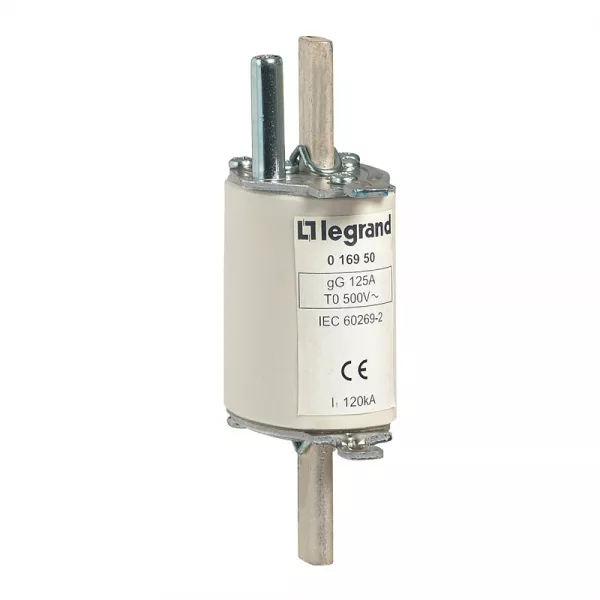 legrand-cartouche industrielle � couteau typegg taille 0 - avec percuteur - 100a (016945)