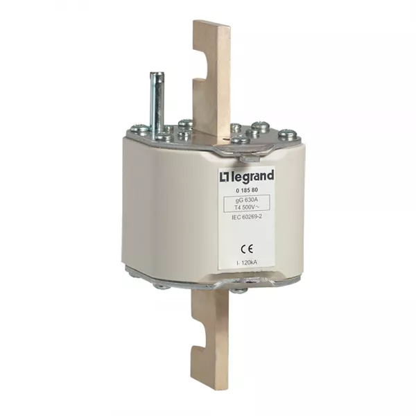 legrand-cartouche industrielle � couteau typegg taille 4 - avec percuteur - 1250a (018595)
