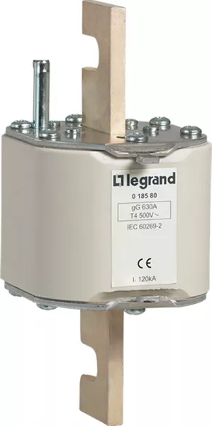legrand-cartouche industrielle � couteau typegg taille 4 - avec percuteur - 800a (018585)