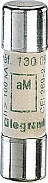 legrand-cartouche industrielle cylindrique typeam 10x38mm sans voyant - 2a (013002)