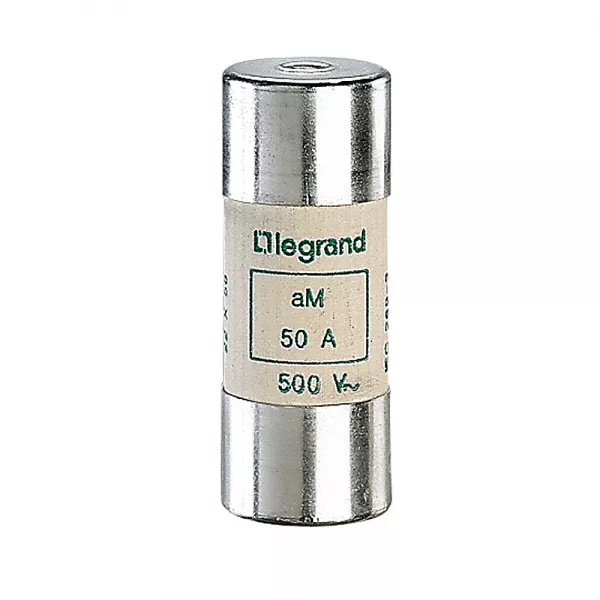 legrand-cartouche industrielle cylindrique typeam 22x58mm avec percuteur - 50a (015150)